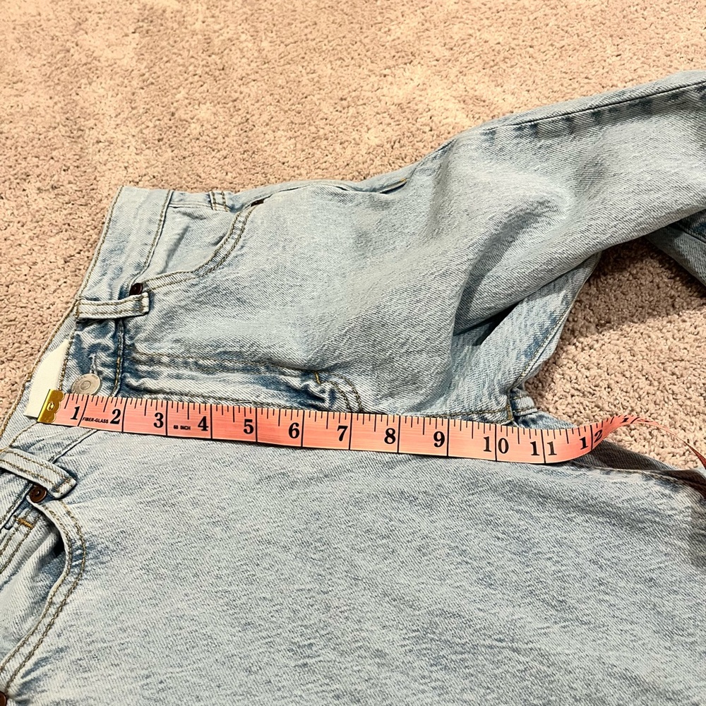 Habitual wide leg jeans distressed light wash size 25 - Picture 7 of 11